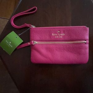 Kate Spade pink wristlet